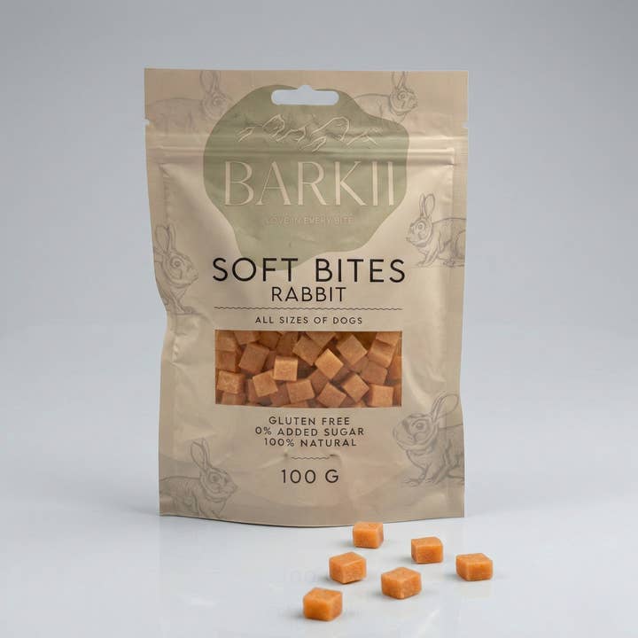 Staey – wholesale Pet treats – Dog – Barkii Training Treats | Rabbit | 100g.