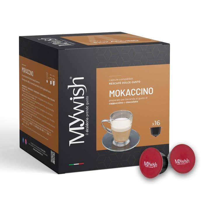 DOLCEGUSTO COMPATIBLE CAPSULE BOX MOKACCINO FLAVOR 16PCS for wholesale by MyWish