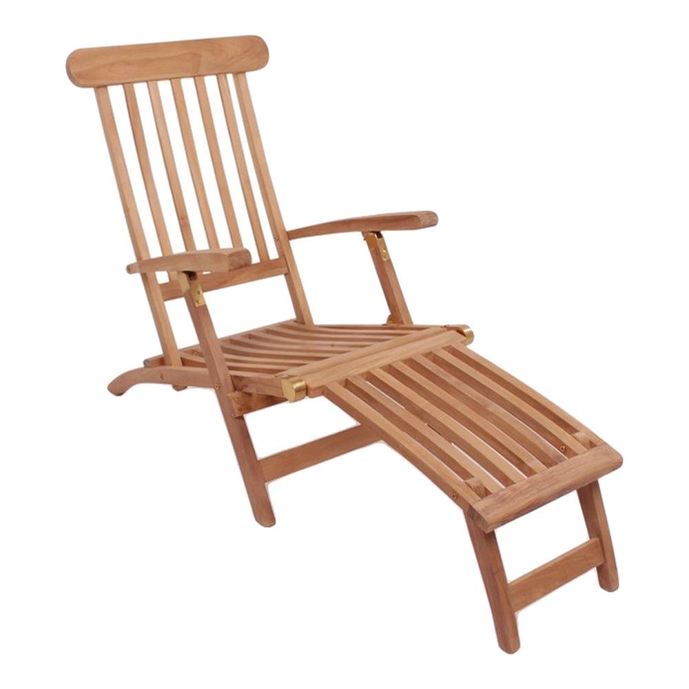 House Nordic - Wholesale Outdoor Chair - Arrecife Teak Deck Chair0