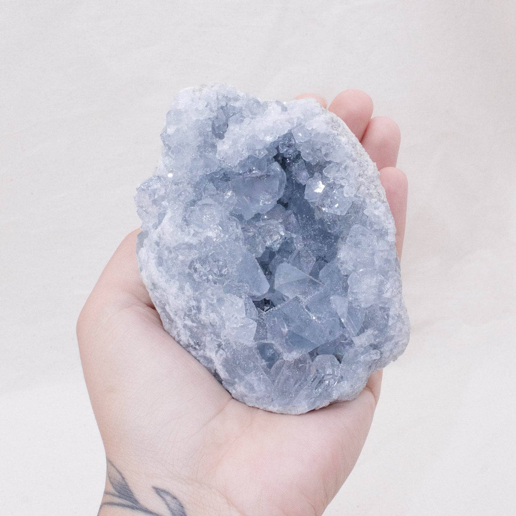Tiny Rituals - Wholesale Spiritual Stone/Crystal - Celestine Geodes - AAA Premium Quality57