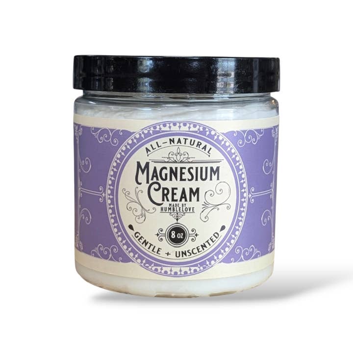 Magnesium Cream - Gentle + Unscented  for wholesale by humblelove