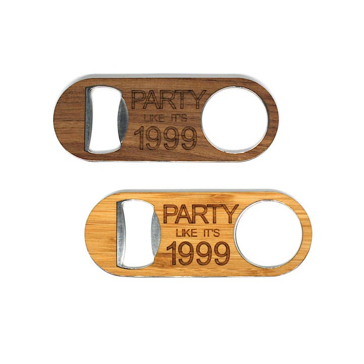 WUDN Handcrafted - Wholesale Bottle/Wine Opener - Customizable Wooden Keychain Bottle Opener
