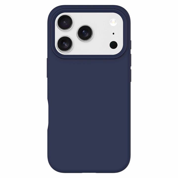 BESMG17PR1 Silicone MagSafe Case iPhone 17 Pro Navy for wholesale by Blu Element