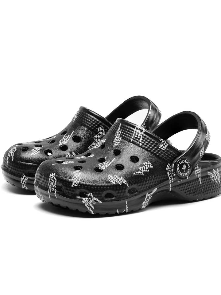 Kinsley Clogs - Bolted Bones for wholesale by Little Rocker Clothing