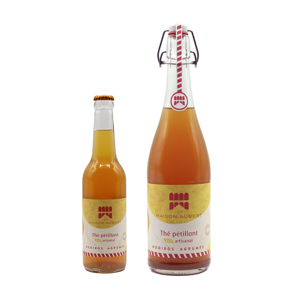 Maison Aubert – wholesale Soda/kolsyrad dryck – Artisanal och ekologisk mousserande te-limonad: Citrus rooibos3