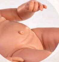 Muñecas GUCA - Wholesale Doll - Kids - REF. 931 Newborn AMY, romper and blanket 25 cm2