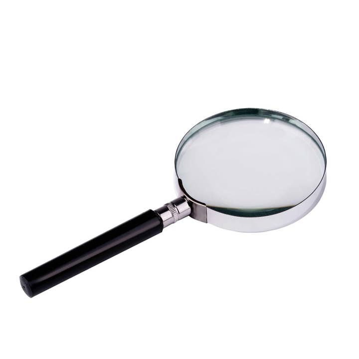 Heebie Jeebies - Wholesale Magnifying Glass - Sherlock Magnifier 75mm Scientific Tool