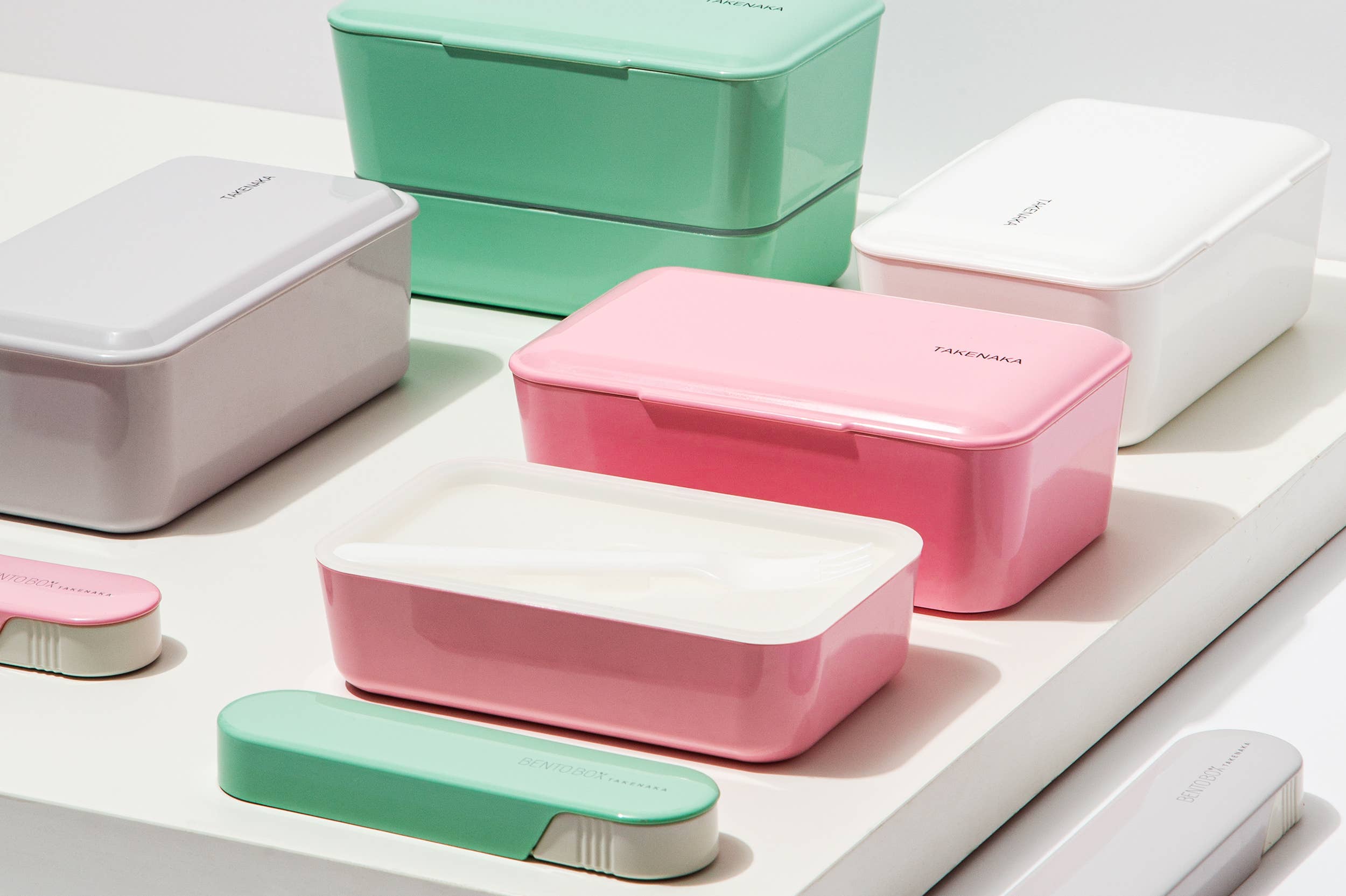 TAKENAKA Bento Box - Wholesale Lunch Bag/Box - Bento Bite Dual Box - Made of Recycled Plastic Bottles16