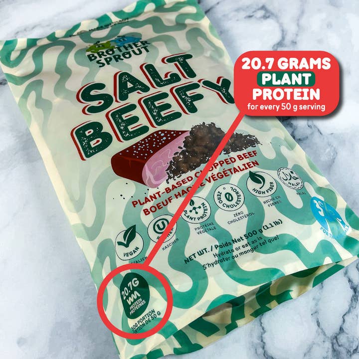 Brother Sprout - Wholesale Shelf-stable prepared meal - Salt Beefy1