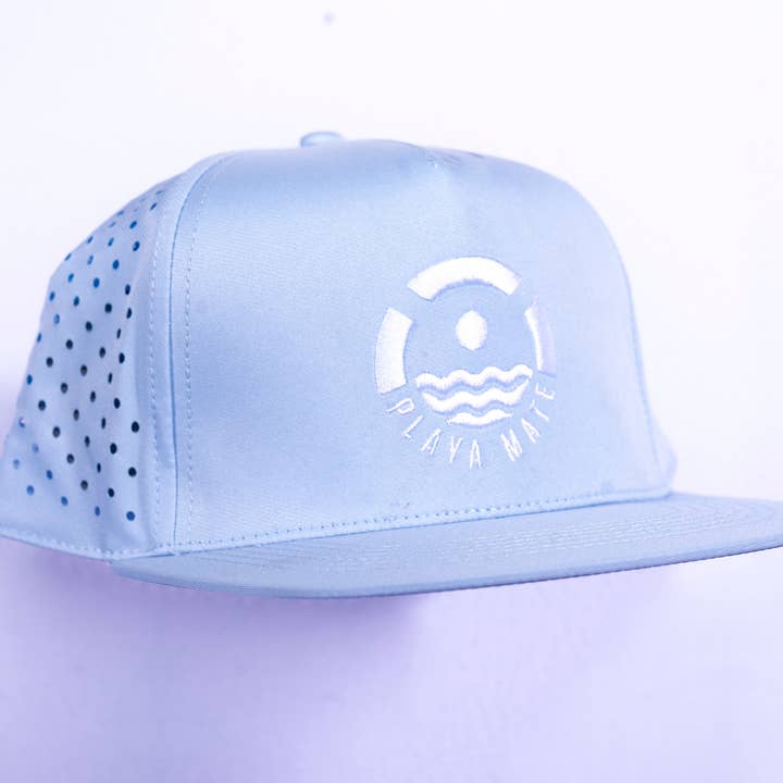 Blue Floating WaterProof Snapback Hat (Copy) for wholesale by Playa Mate