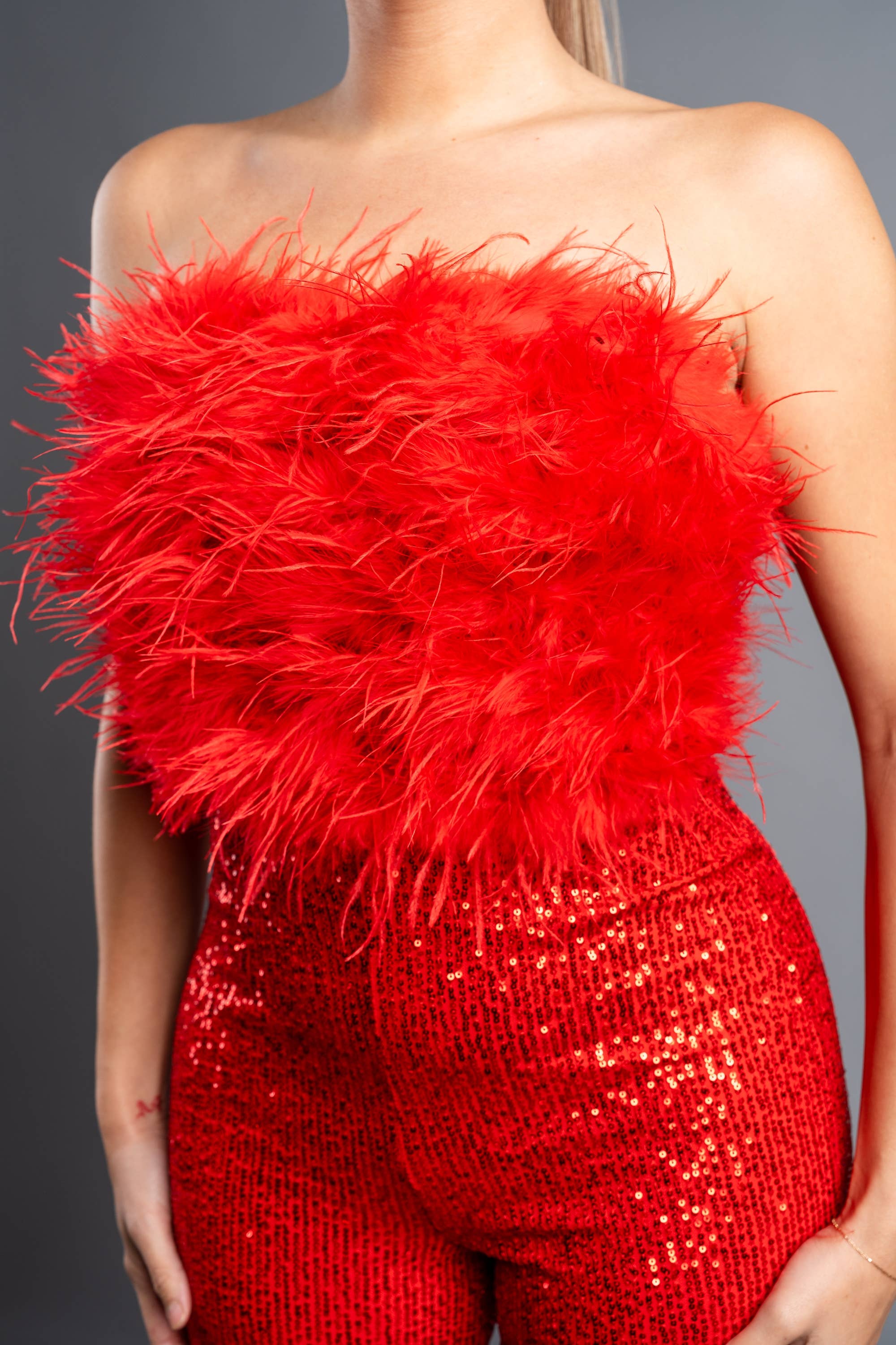 PRIVY - Wholesale Jumpsuit - Women's - PJ10904B_SEXY GLAM FAUX FUR OFF SHOULDER SEQUINS JUMPSUIT4