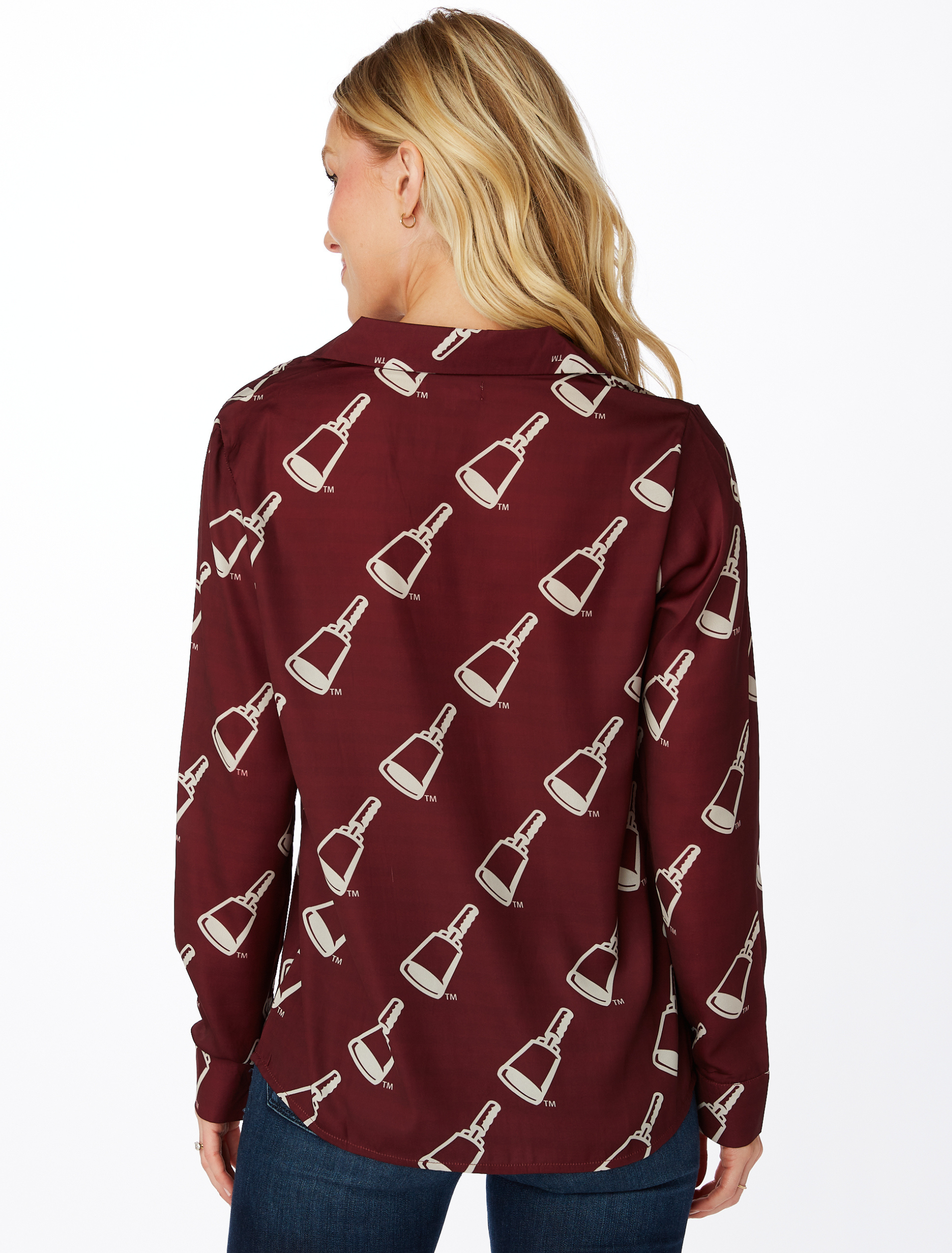 Stewart Simmons – Großhandel Hemd – Damen – Das Cowbell-Hemd mit langen Ärmeln und Knopfleiste2