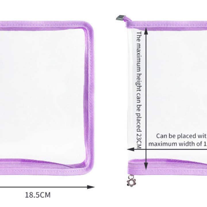 Fujibee - Wholesale Folders - Glitter Zip File Folder3