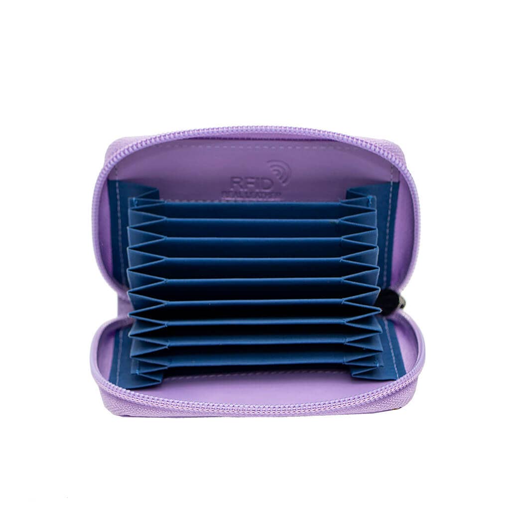 PRIMEHIDE - Wholesale Card Holder - Unisex - Concertina Leather RFID Credit Card Holder - 78018