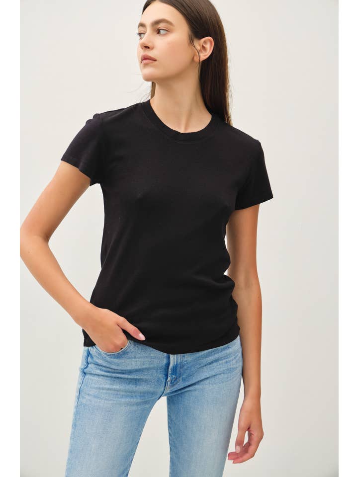 Be Cool - Wholesale T-Shirt - Women's - CLASSIC COTTON BLEND CREWNECK T-SHIRT