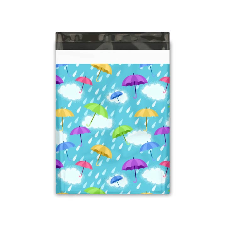 Eleven Fashion - Wholesale Envelopes - 10x13 Umbrellas Designer Printed Shipping Mailers1