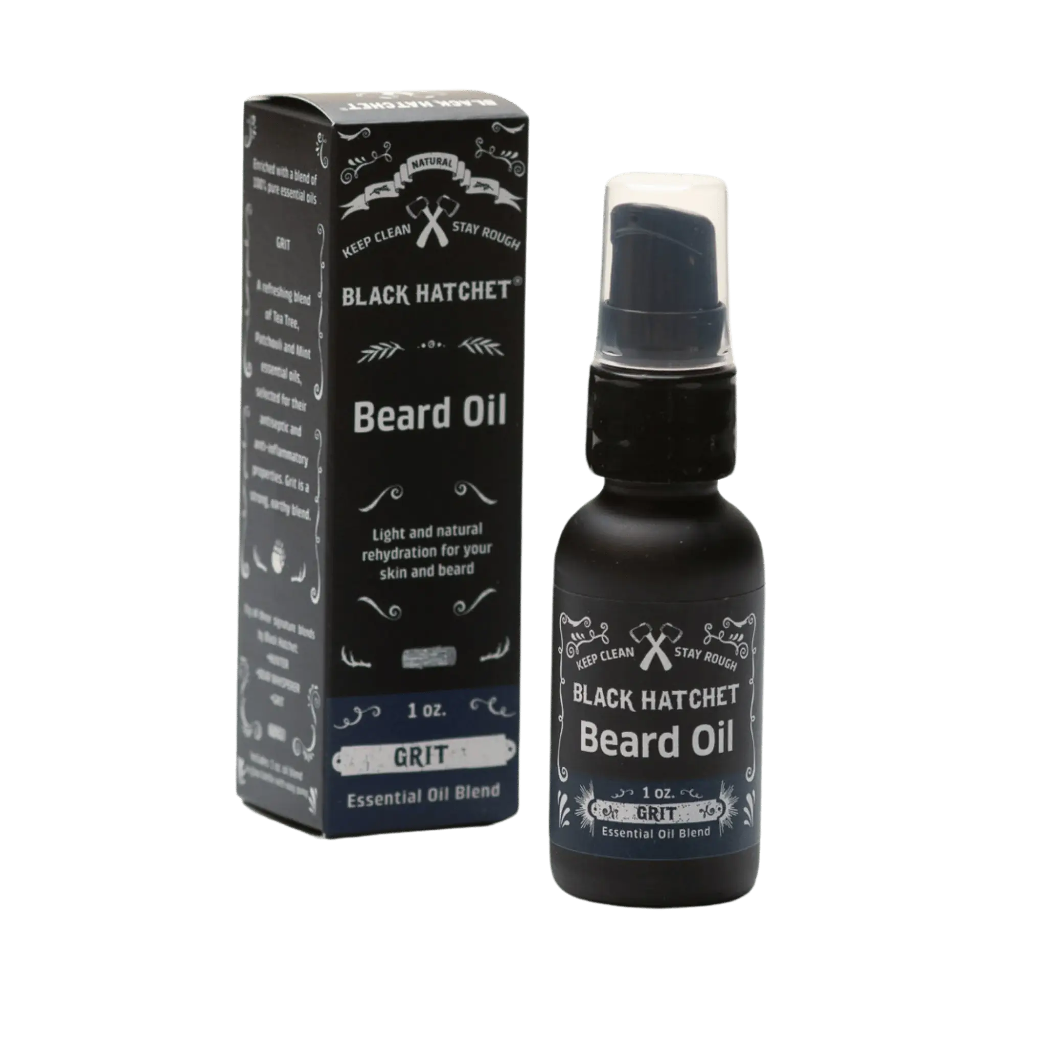 Latika Beauty - Wholesale Beard Styling Product - Beard Oil - Grit ⚫ Gift for Men7