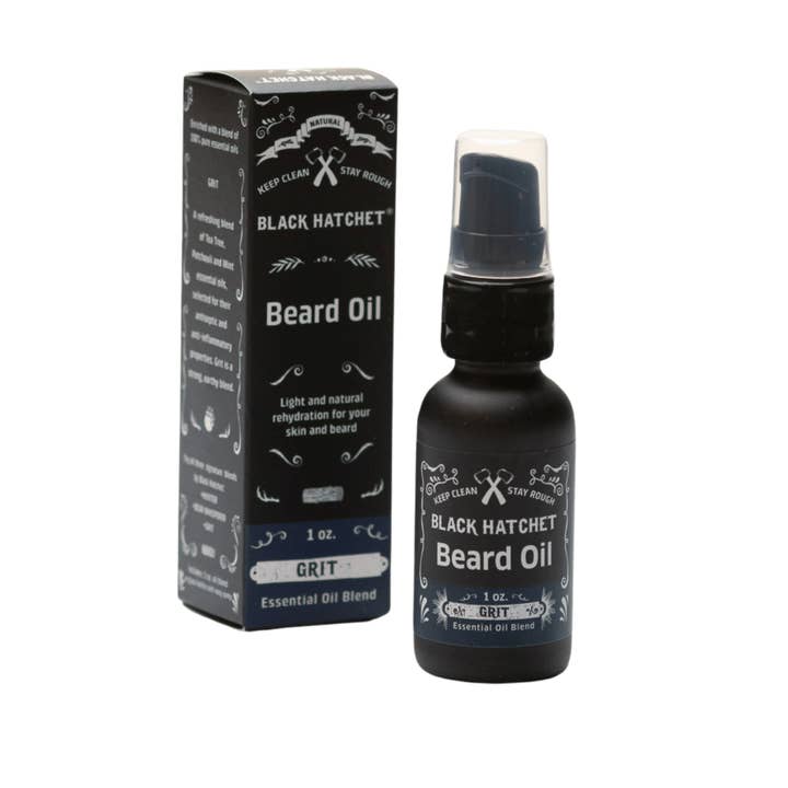 Latika Beauty - Wholesale Beard Styling Product - Beard Oil - Grit ⚫ Gift for Men7