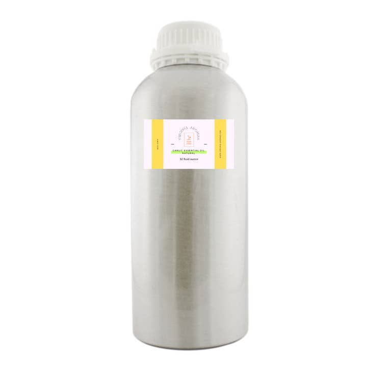 Virginia Aromas – wholesale Essential oil – Garlic Essential Oil Certified Pure Natural 32 fl oz
