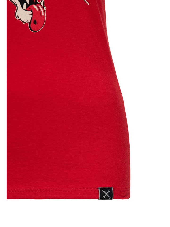 KING KEROSIN - Wholesale Screen Printed T-Shirt - Women's - Wild Rebel Tee12