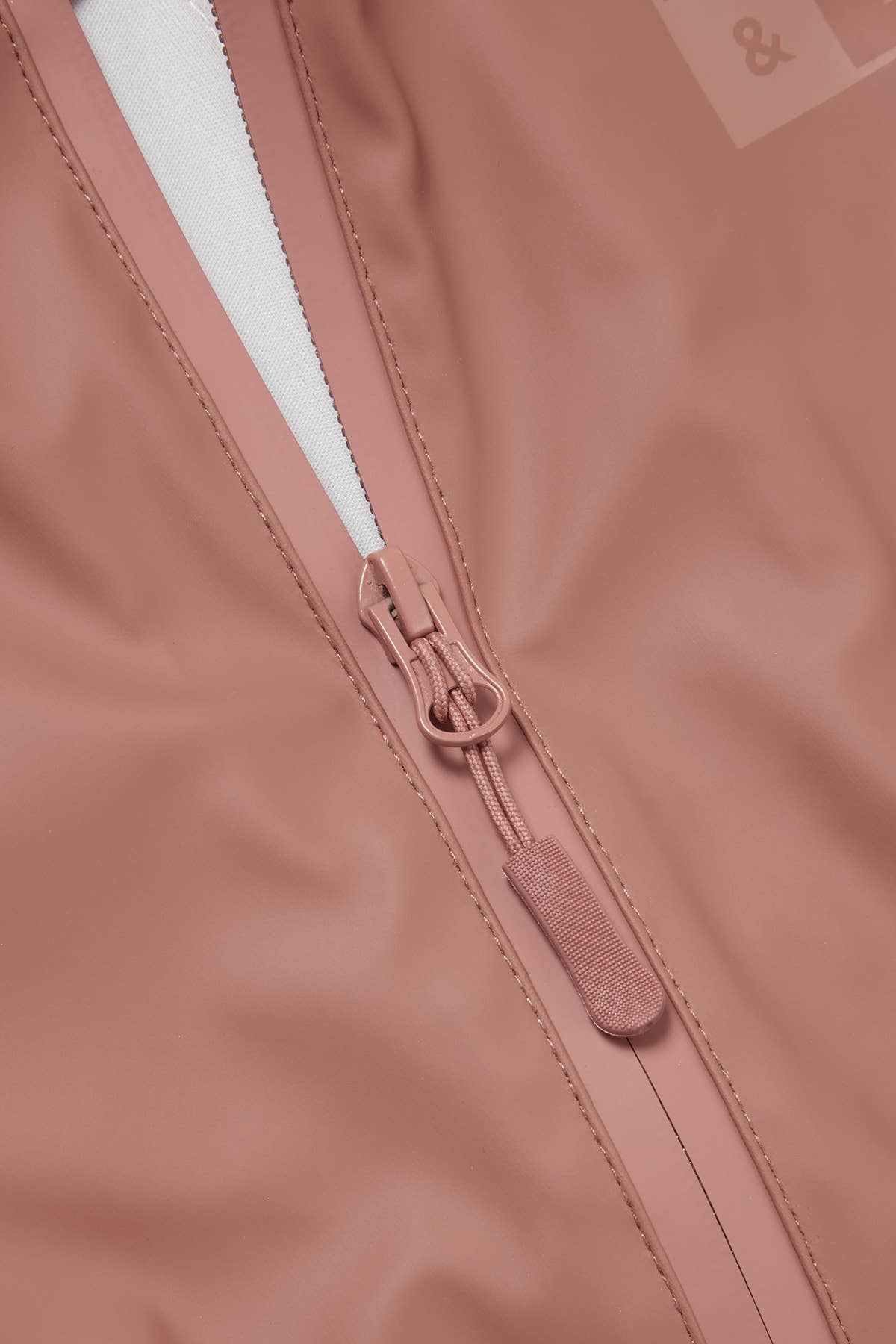 Grass & Air - Wholesale Rain Suit - Kids - Rose Puddlesuit4