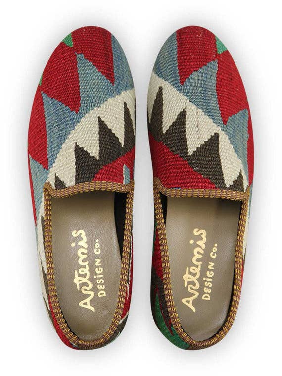 Mocassins Kilim pour hommes - Taille 11 pour la vente par Artemis Design Co.