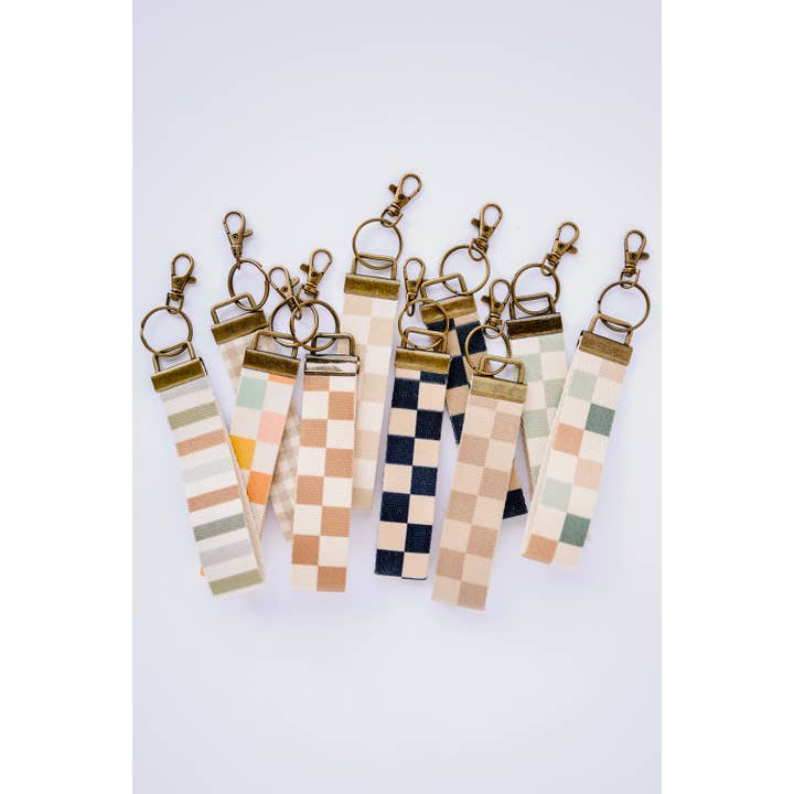 Frederick Family Co. - Wholesale Lanyard - Unisex - Canvas Wristlet Lanyard Keychain - Car Key Fob Holder19