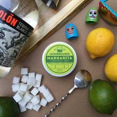 Leisuremann's Cocktail Mixes - Wholesale Cocktail Mix/Syrup - Margarita Cocktail Mix Jar3