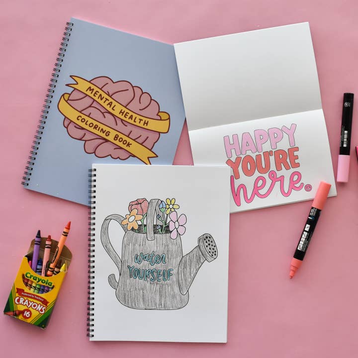 Kyn You Believe It - Vente Livre de coloriage et d'activités pour adultes - Livre de coloriage sur la santé mentale | Livre de coloriage simple pour adultes4