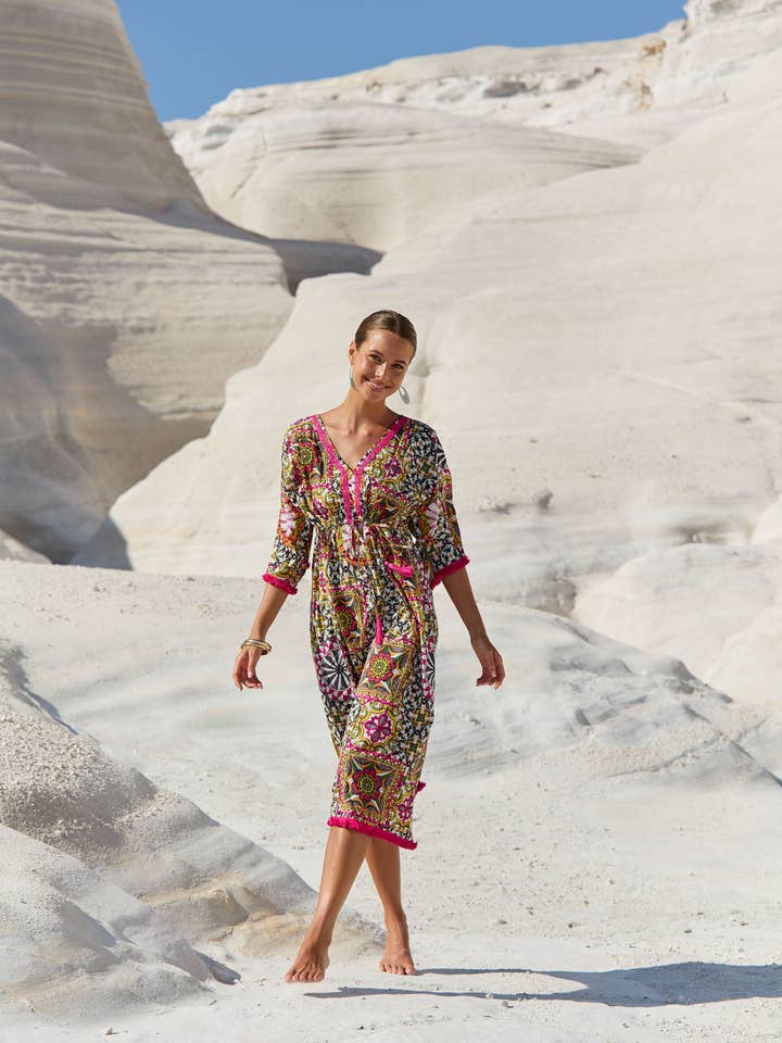 Multi Rio Dress Circus for wholesale on Faire2