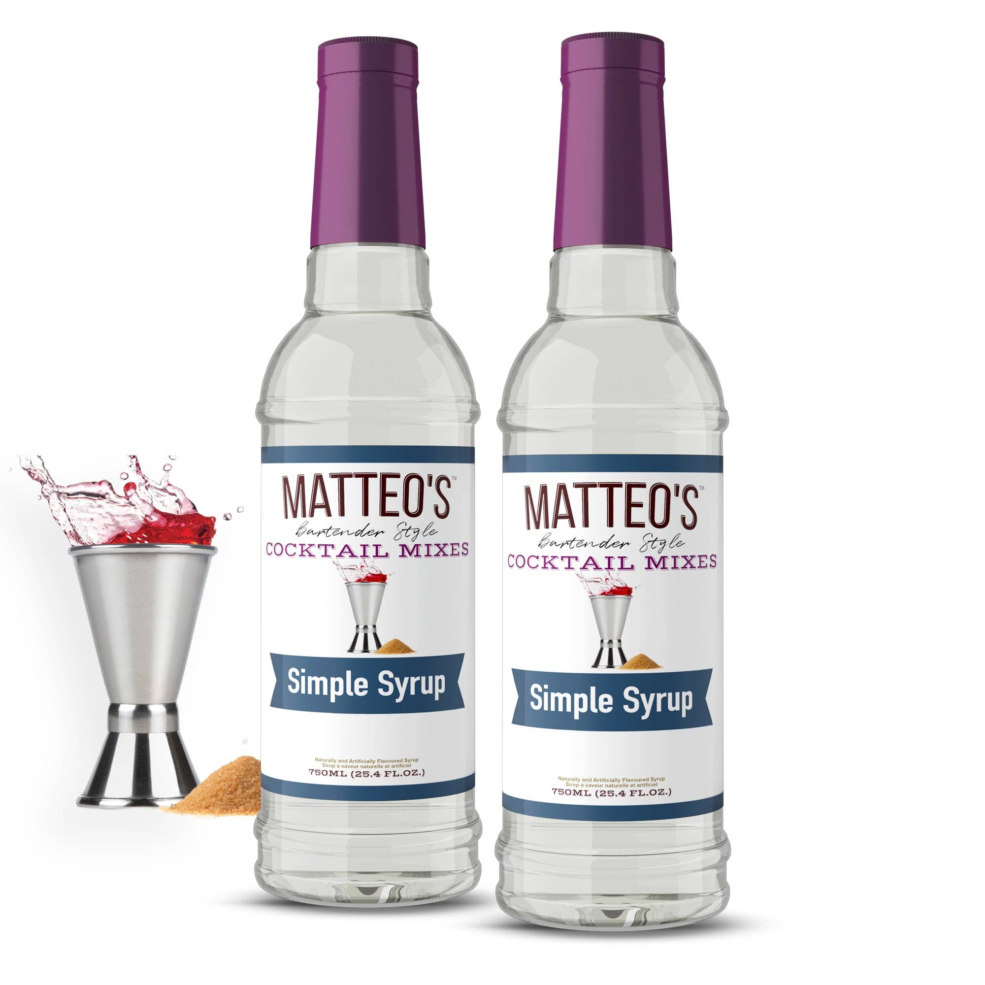 Matteo's - Wholesale Cocktail Mix/Syrup - Matteo's Cocktail Mixes - Simple Syrup - Delicious Cocktail Mixers, Premium Bartender Style Cocktails6