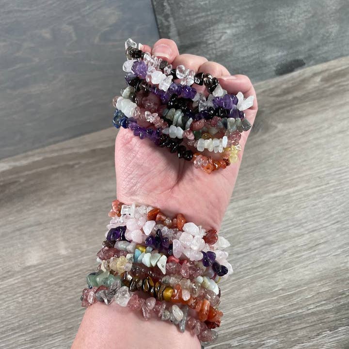 Keystone Crystals - Wholesale Beaded Bracelet - Multi-Stone Gemstone Chip Bracelets – Wholesale Crystals13