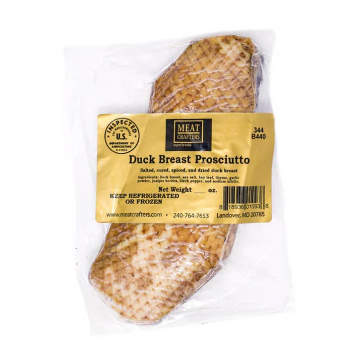 MeatCrafters Inc. - Wholesale Chicken - Cured Duck Breast Prosciutto: Rich, Hand-Crafted Specialty