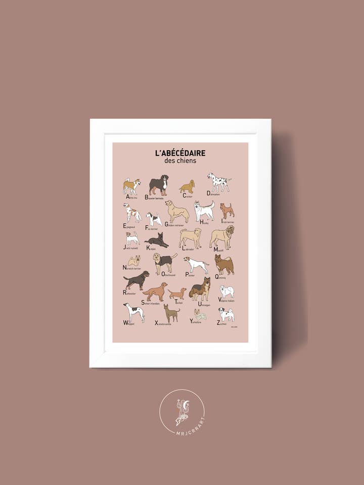 Hundens ABC-bok för wholesale av Mrjcrrart