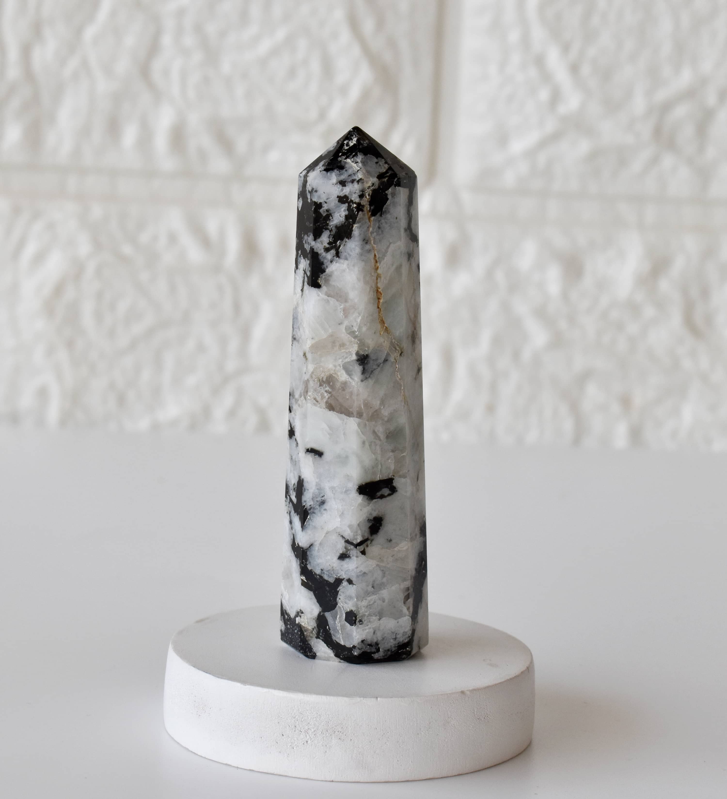 Soothing Crystals - Wholesale Spiritual stone/crystal - Obelisk | Rainbow Moonstone | Crystal Tower | Crystal Point8