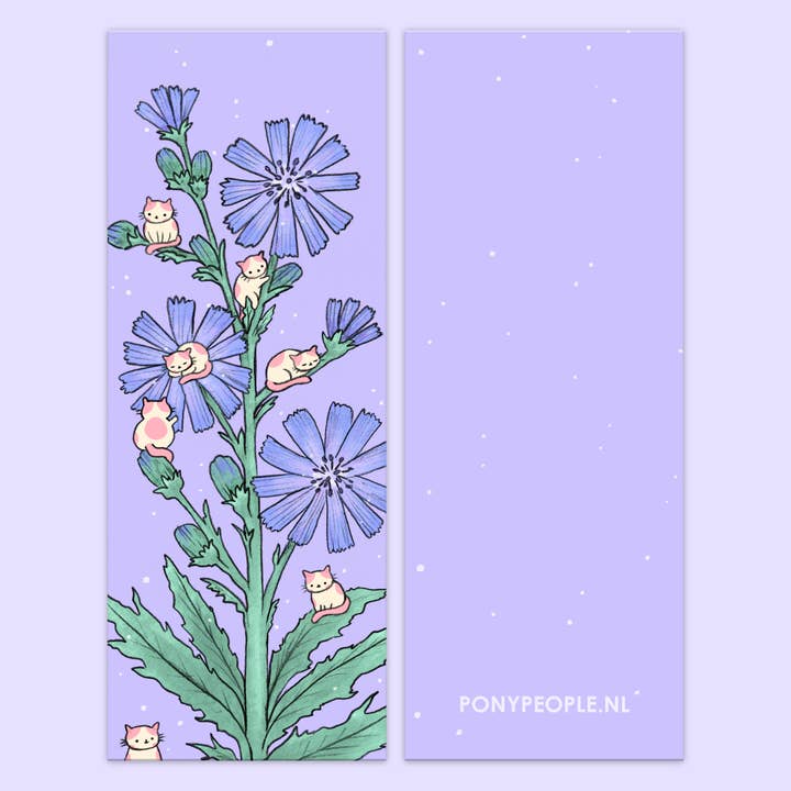 PONY PEOPLE - Wholesale Bookmark - Chicory Cats XL Bookmark1