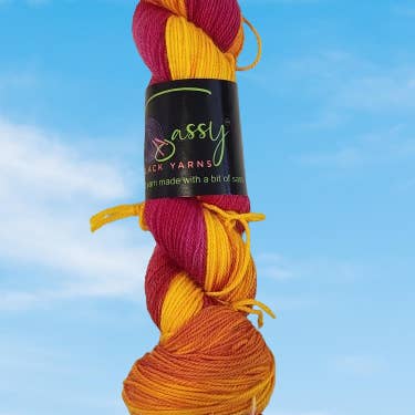 Sassy Black Yarns – Engroshandel Garn – Lyserød limonade4