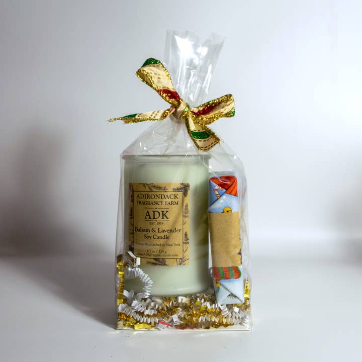 Set Regalo di Natale Balsamo & Lavanda per la vendita all'ingrosso da parte di Adirondack Fragrance Flavor Farm