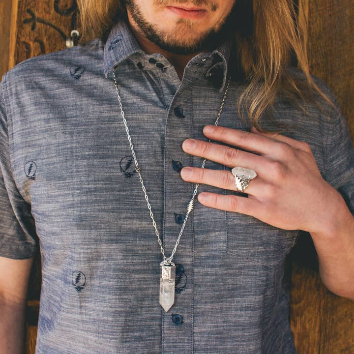 Hiouchi Jewels | Rose & Bolt Grateful Dead Jewelry - Wholesale Cocktail/Statement Ring - Move Me Brightly Crystal Ring4