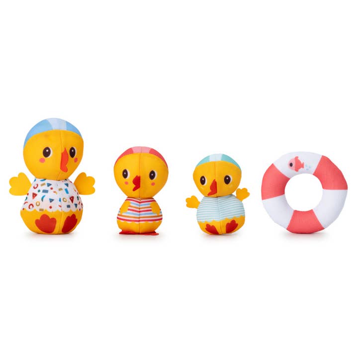 Juratoys - Wholesale Bath Toy - Baby - 3 Bath Ducks Learning To Swim