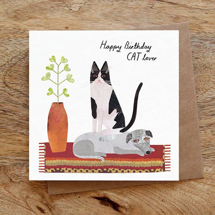 Paperwhale Cards & Paper Goods - Wholesale Birthday Card - Birthday Cat Lover Card1