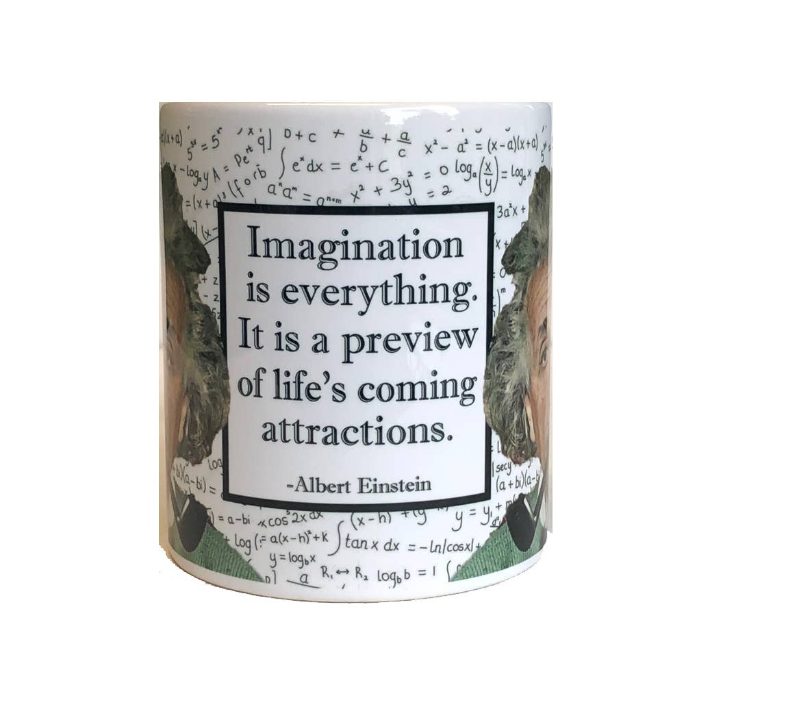 Fly Paper Products - Wholesale Coffee Mug - Albert Einstein Quote Science Coffee or Tea Mug1