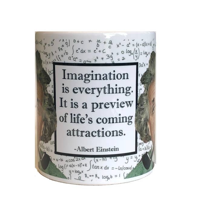 Fly Paper Products - Wholesale Coffee Mug - Albert Einstein Quote Science Coffee or Tea Mug1