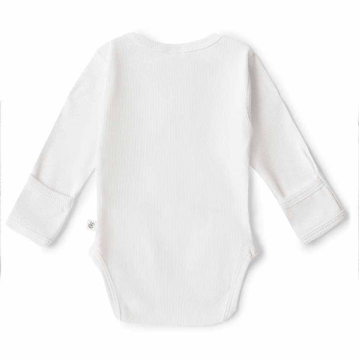 Snuggle Hunny – Engroshandel Bodysuit - Baby – Milk Langærmet Økologisk Bodysuit2