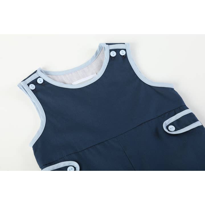 Lil Cactus - Wholesale Overalls - Baby - Dark Blue Overalls4