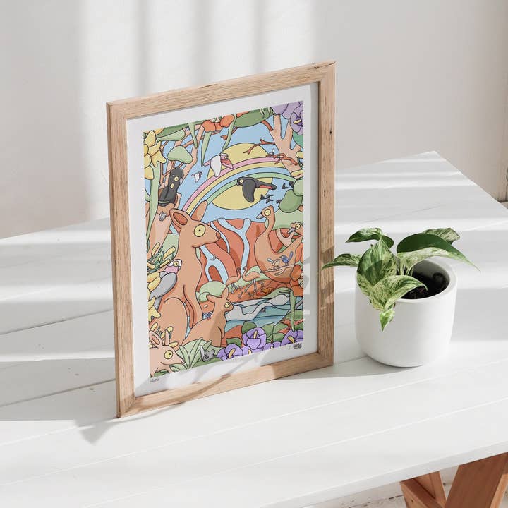 Brentos - Wholesale Art print - Uluru Art Print4