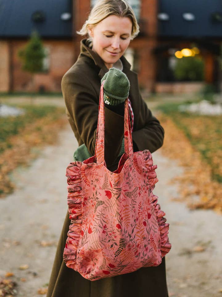 Ruffle Tote Bag for wholesale by Son de Flor