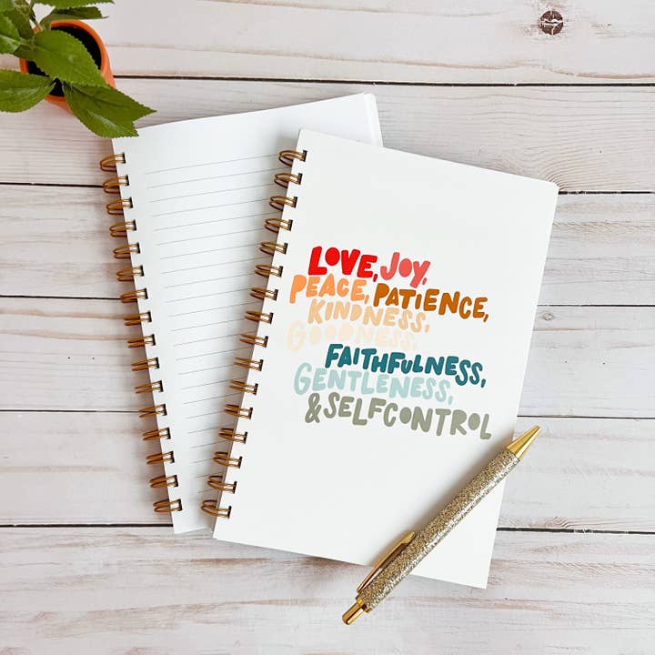 Prayer & Bible journal | Bible study notebook | Fruit Spirit for wholesale by swaygirls