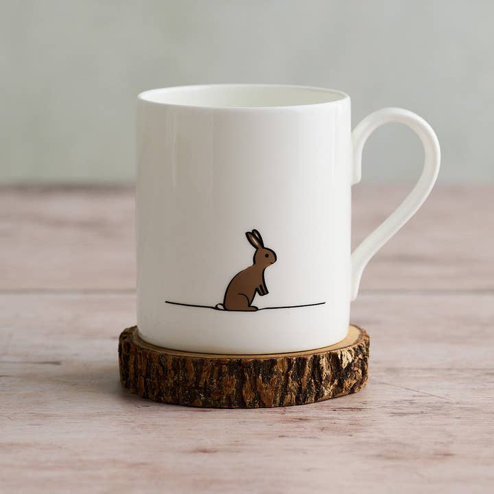 Rabbit Mug for wholesale by Jin Designs