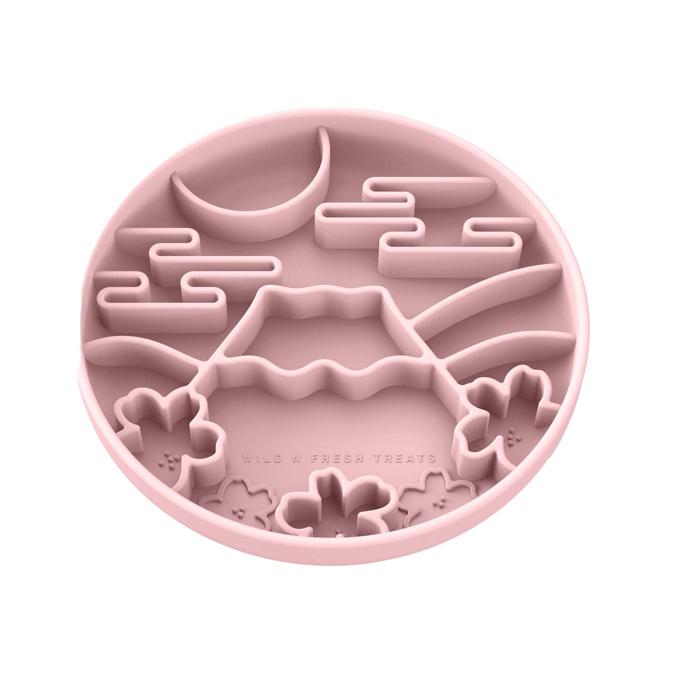 Wild n Fresh Treats - Wholesale Pet Food Mat - Dog - Yama Grub Mat - Blush